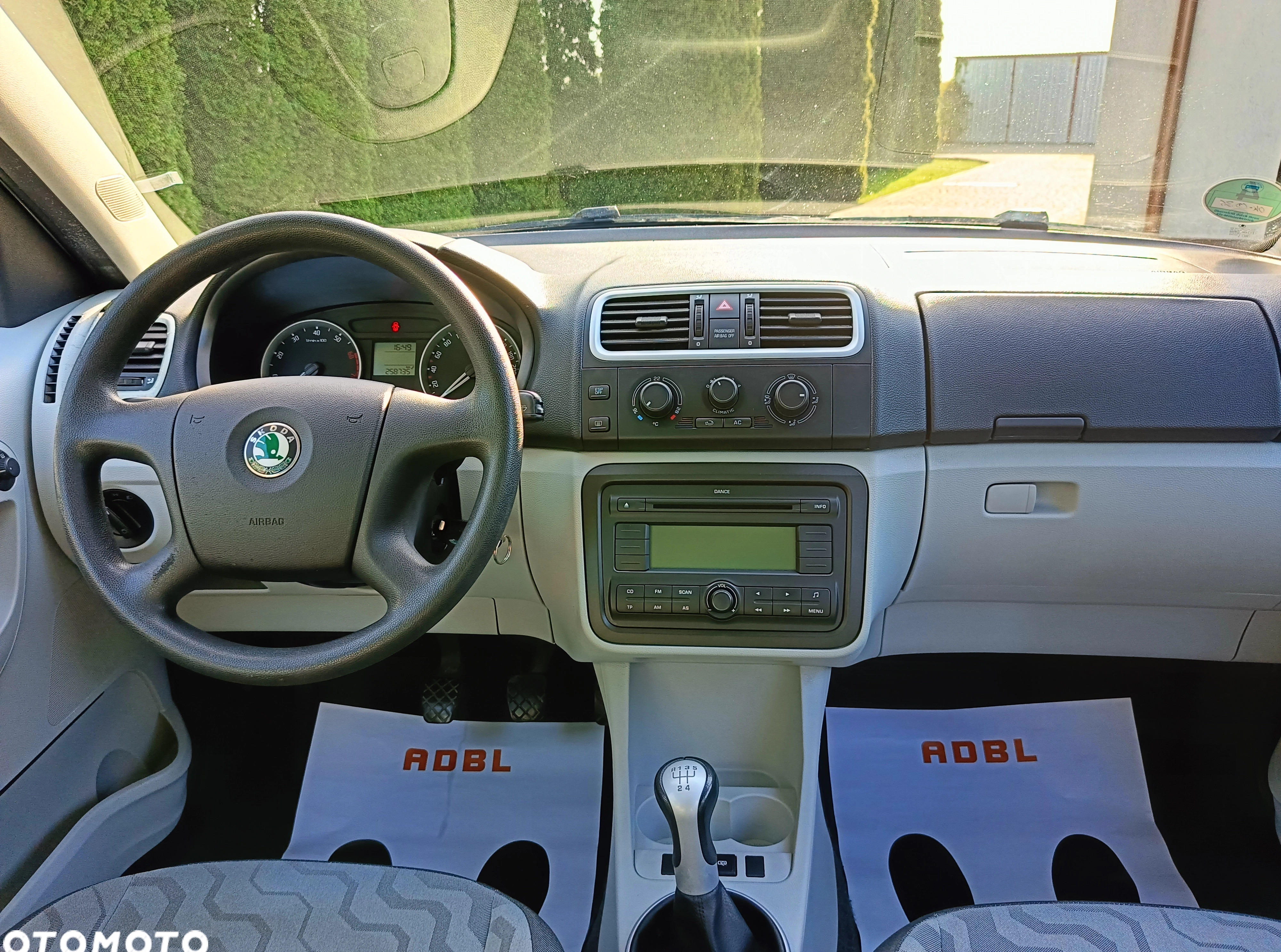 Skoda Roomster cena 15900 przebieg: 258000, rok produkcji 2007 z Gostynin małe 407